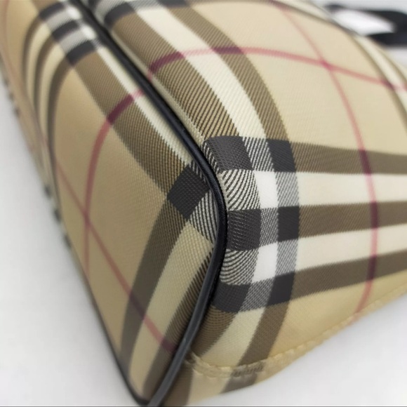 Burberry Coated Canvas Tote - Picture 5 of 8